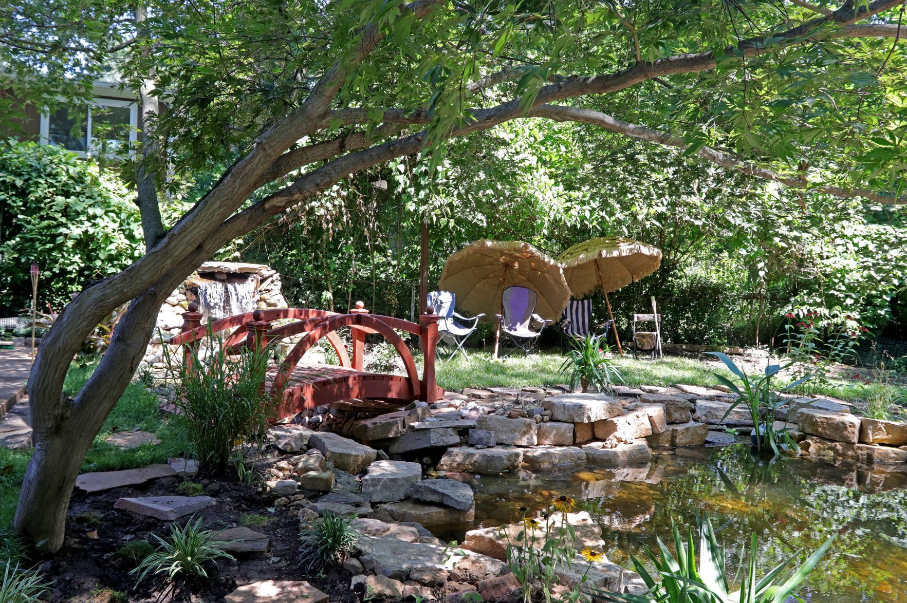 At Home in Webster Groves garden